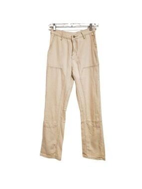 Solado Beige Cargo Carpenter Jeans Double Knee X Small